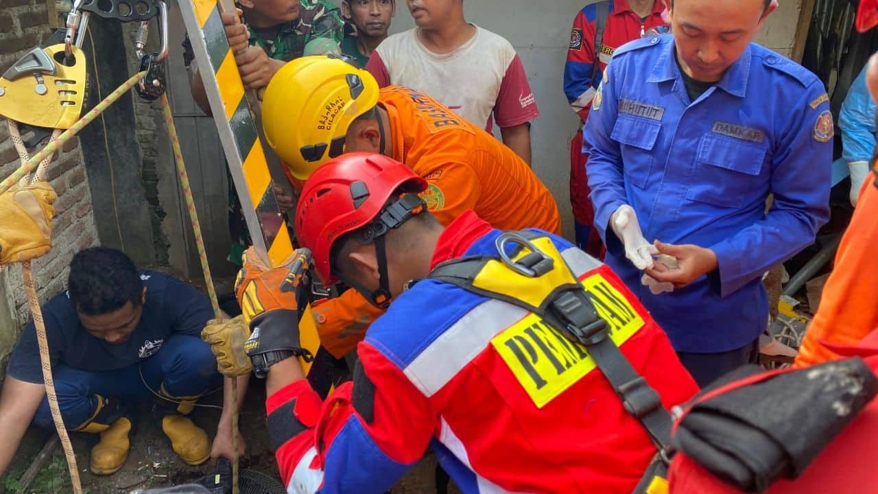 Tragedi Sumur di Desa Pejogol Cilongok Banyumas, Keduanya Tidak Selamat