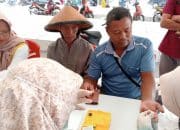 Layanan Kesehatan Gratis Digelar di Pasar Rakyat Kacangan Boyolali