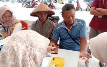 Layanan Kesehatan Gratis Digelar di Pasar Rakyat Kacangan Boyolali