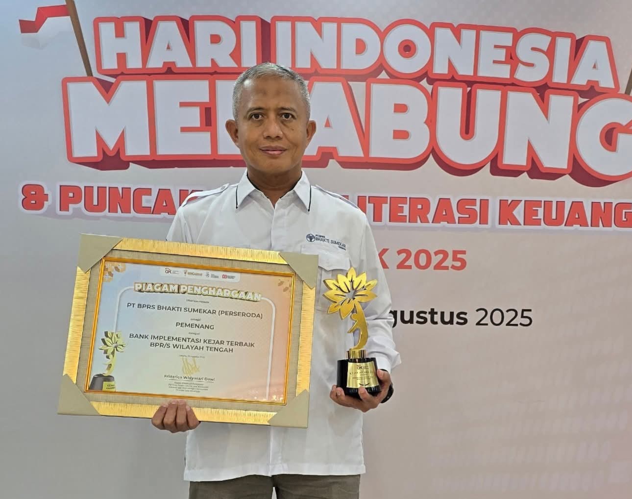 BPRS Bhakti Sumekar Kembali Ukir Prestasi, Sabet KEJAR Award 2025