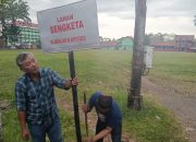 Pasang Plang ‘Tanah Sengketa’, Ahli Waris Lapangan Besar Cilongok: Bentuk Ekspresi Perlawanan