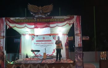 Malam Puncak Dirgahayu Kemerdekaan RI ke 80, Kades Pangarengan Sampang Beri Penghargaan pada Sejumlah Tokoh dan Pemuda kreatif