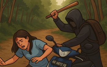 Detik-detik Mencekam Perampasan Motor di Blitar: Korban Dipukul Kayu hingga Terjatuh