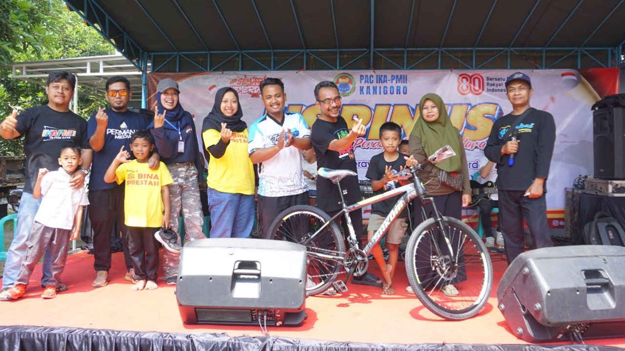 JJS Pinus Blitar Berlimpah Hadiah, Kambing dan Sepeda Gunung Jadi Rebutan Peserta