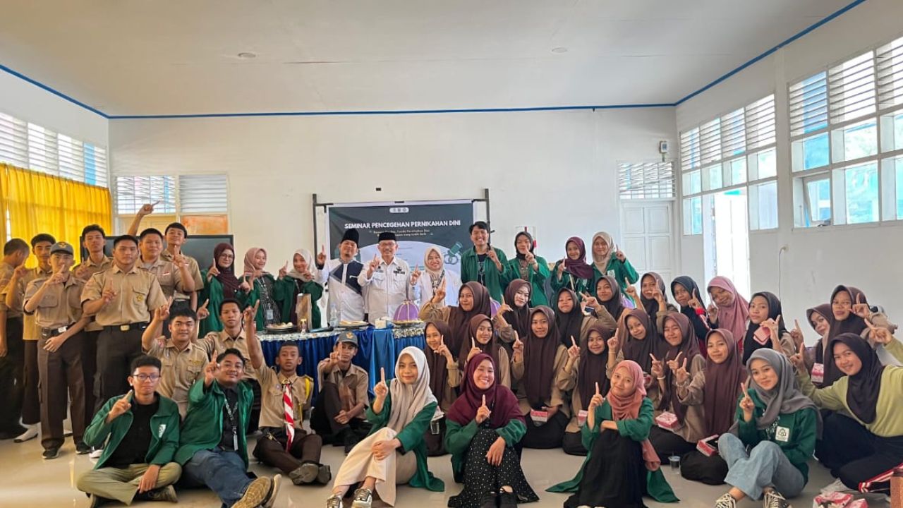 Cegah Pernikahan Dini, Mahasiswa KKN UIN Alauddin Makassar Edukasi Pelajar SMAN 3 Pangkep