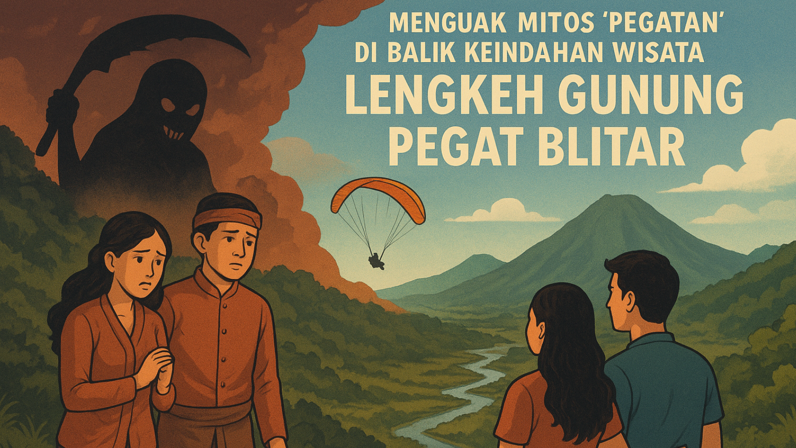 Menguak Mitos Pegatan di Balik Keindahan Wisata Lengkeh Gunung Pegat Blitar