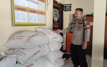 Polisi Tangkap Tiga Pemuda Pencuri Gabah di Area Pemakaman Purworejo