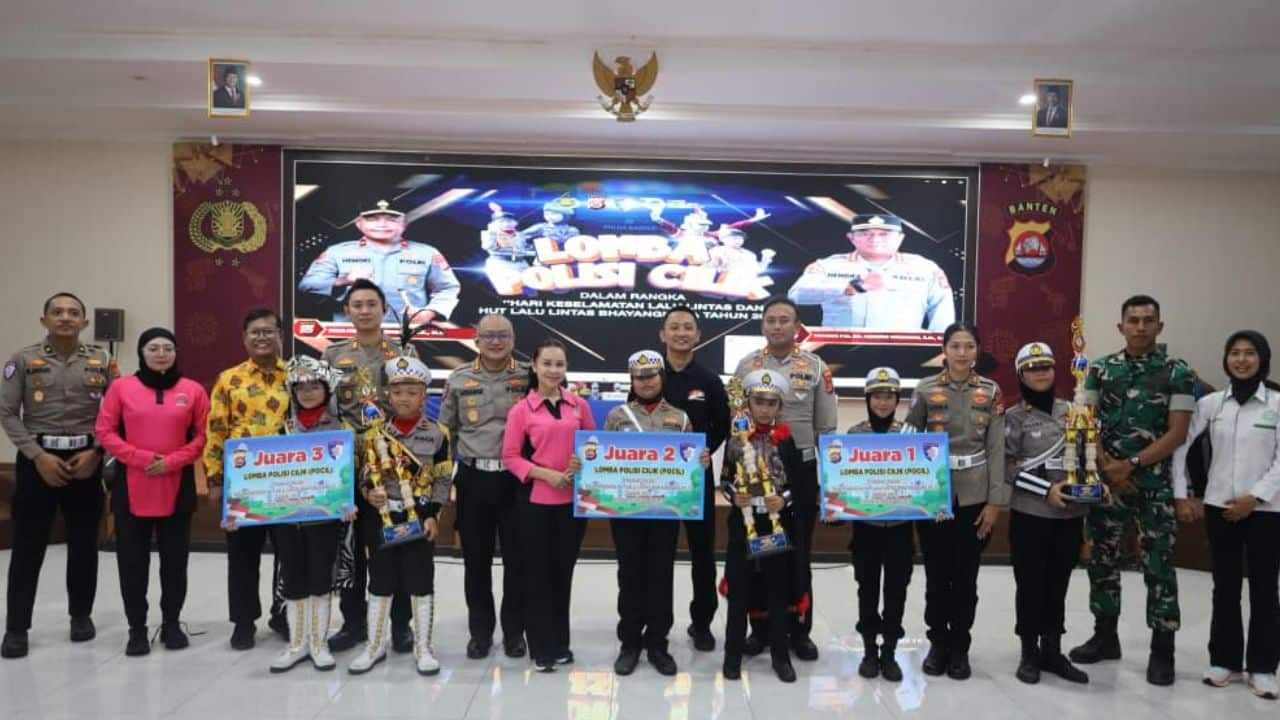Polri Gelar Lomba Pocil Tingkat Polda Banten, Polres Lebak Raih Juara Umum