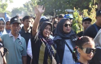 Ribuan Warga Serbu Jalan Sehat SH Terate di Blitar, Hadiah Doorprize Bikin Seru