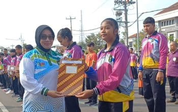 Peringatan HAORNAS di Purworejo, Bupati: Olahraga Jalan Wujudkan Generasi Emas 2045