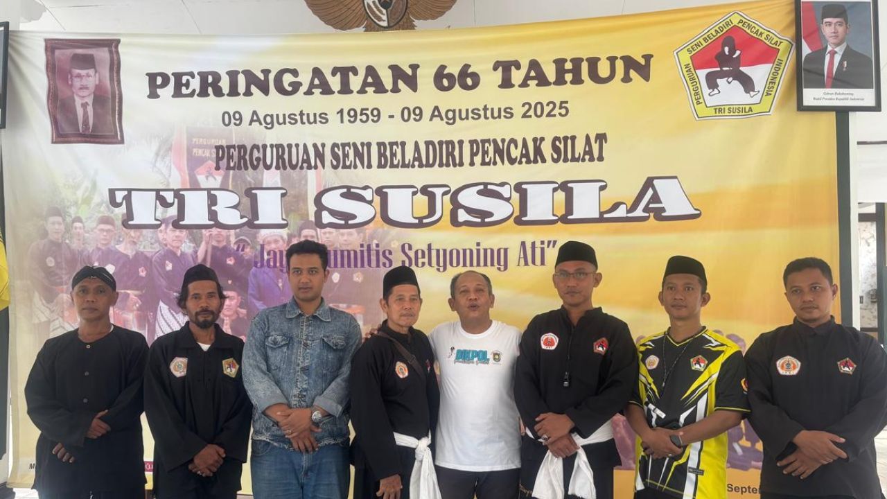 Peringati HUT ke-66, Perguruan Pencak Silat Tri Susila Indonesia Purworejo Gelar Ziarah dan Doa Bersama