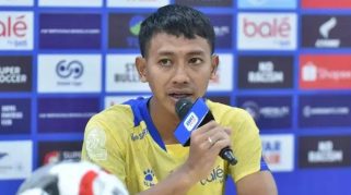 Gelandang serang Persib Bandung, Beckham Putra Nugraha