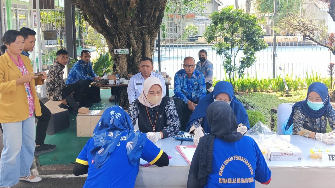 Rutan Banyumas dan BNNK Gelar Sosialisasi P4GN, Perkuat Sinergi Wujudkan Pemasyarakatan Bersih Narkoba