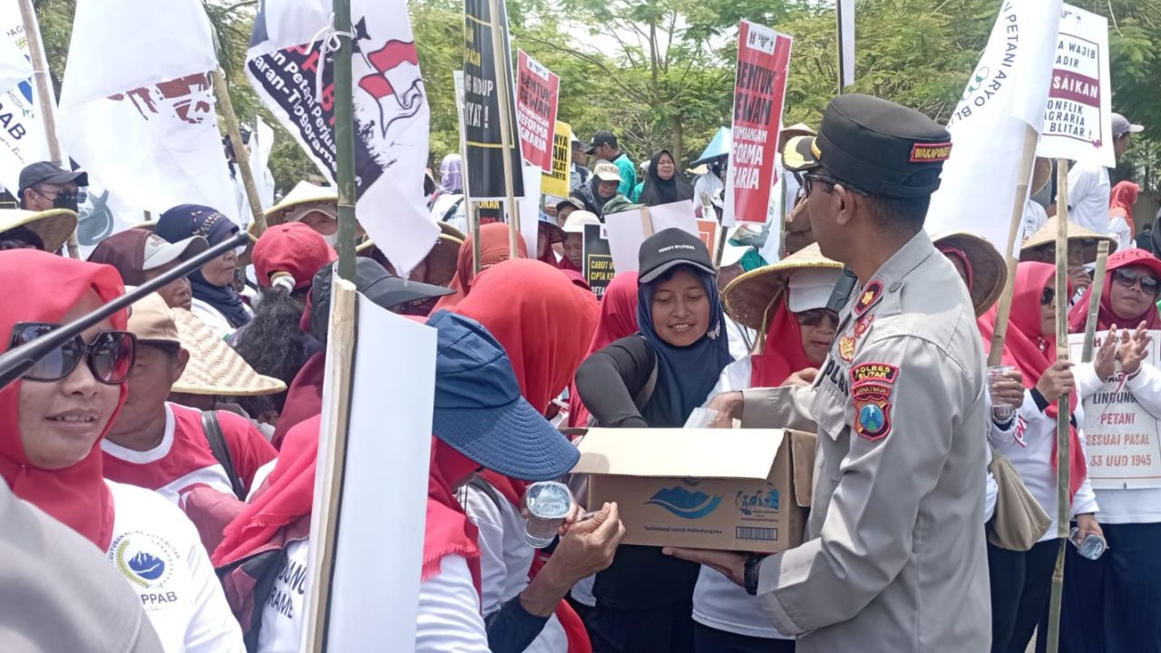 GMNI Blitar Gelar Aksi di Hari Tani, Tuntut Penyelesaian Konflik Agraria