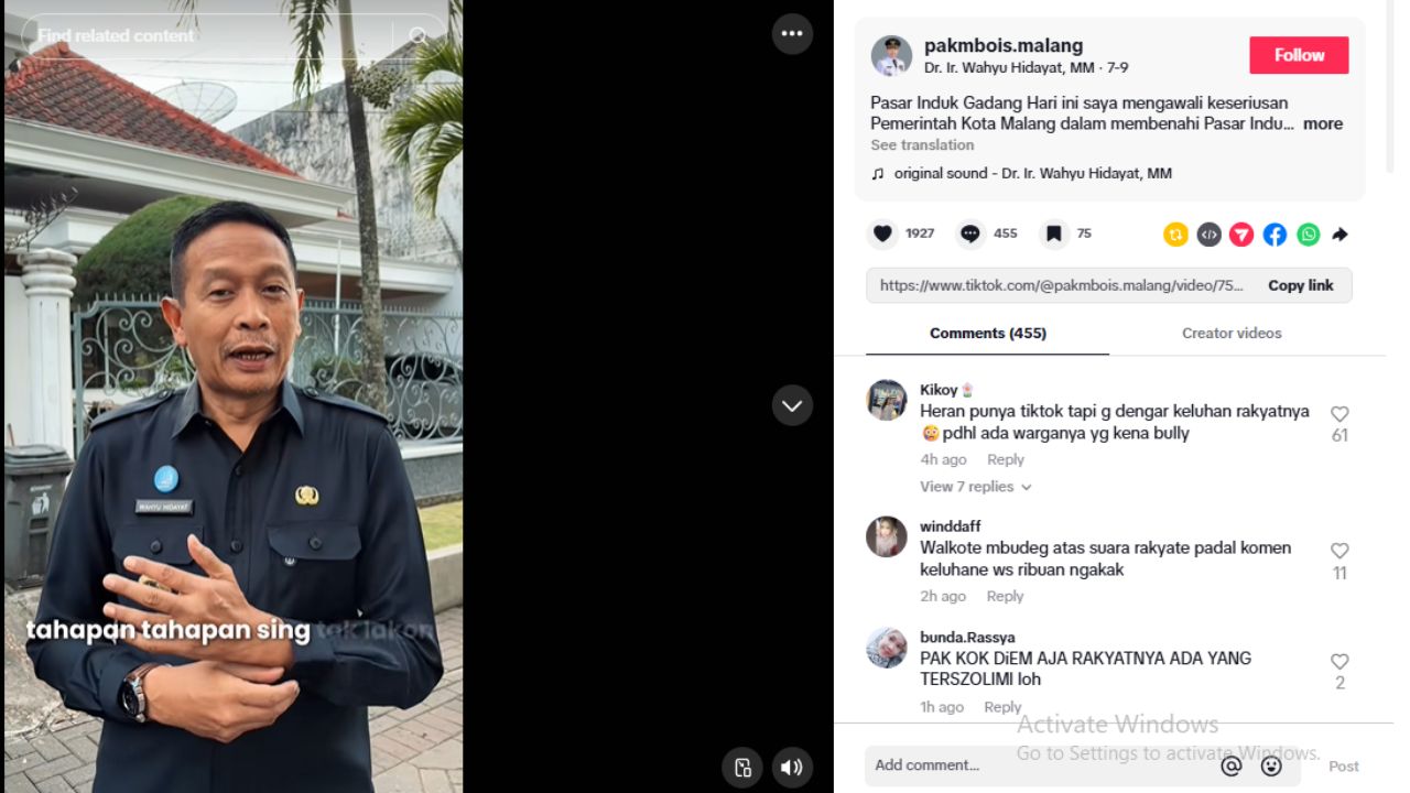 Raih Indonesia Halal Award, Wali Kota Malang Dinilai Tutup Mata Terkait Kasus Yai Mim