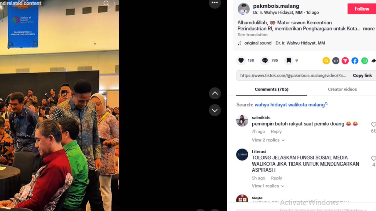 Kasus Yai Mim Viral Sampai Ternate, Warganet Sindir Wali Kota Malang: Pemimpin Ingat Rakyat Hanya Saat Pemilu