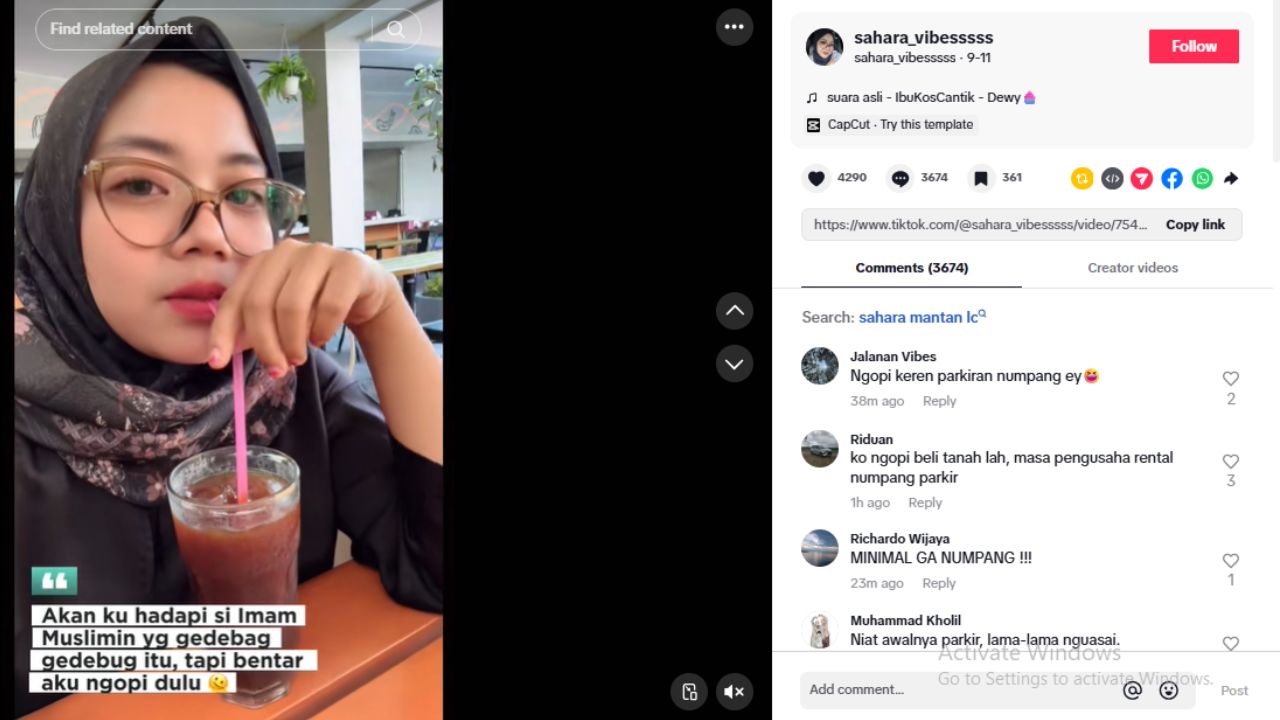 Netizen Siap Gelar Syukuran Jika Sahara si Pemilik Rental Malang Dipenjara