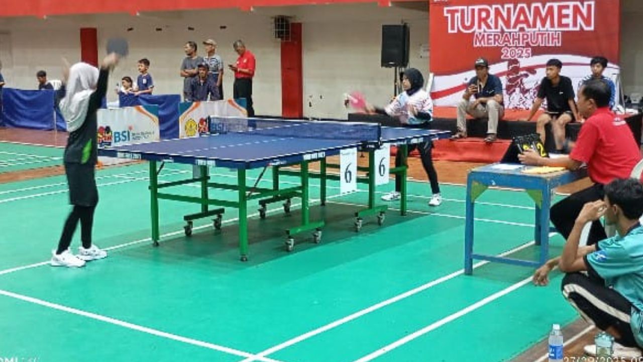 Turnamen Merah Putih 2025, Ajang Seleksi Atlet Tenis Meja Banyumas