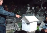 Kronologi Dua Pemuda Pencurian Kotak Amal Pemakaman Umum di Blitar