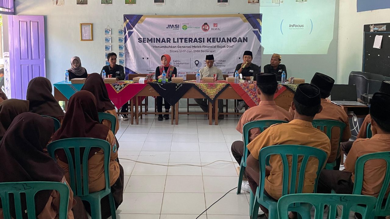 JMSI Sumenep Gandeng BPRS Bhakti Sumekar Dorong Generasi Muda Melek Keuangan