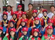 Wali Kota Blitar Mas Ibin Lepas Rombongan PMR ke Ajang Jumbara X Tingkat Jawa Timur