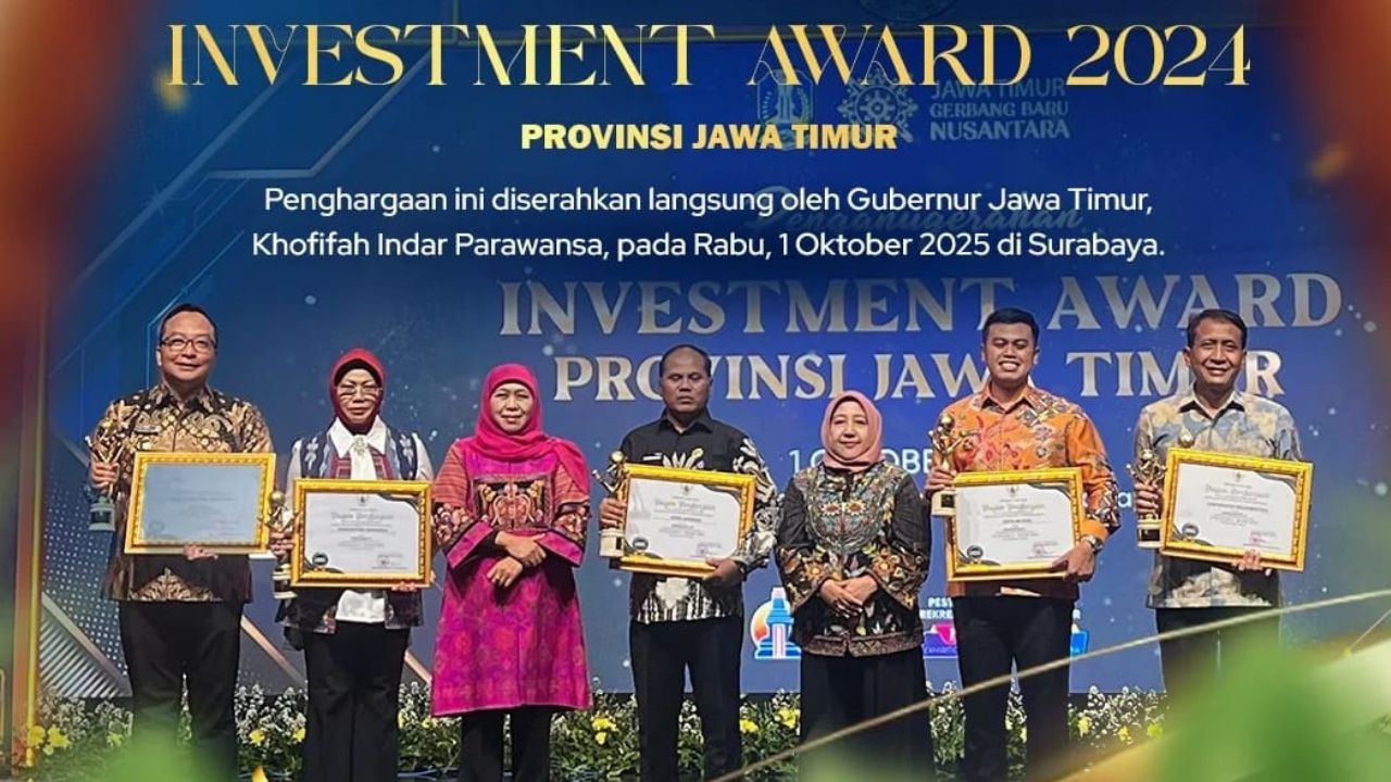 Kota Blitar Raih Investment Award 2024 Jatim, Wali Kota: Bukti Kita Jadi Magnet Investasi