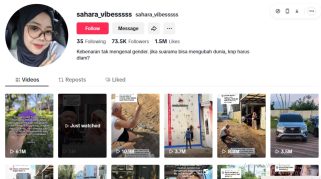 Viral karena Konflik dengan Yai Mim, Akun TikTok Nurul Sahara Kini Sepi