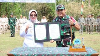 Bupati Purworejo Pimpin Pembukaan TMMD Sengkuyung IV di Kalinongko: Bukti Nyata Sinergi TNI dan Rakyat