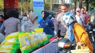 Polres Klaten Gelar Pangan Murah, Ringankan Warga