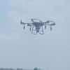 Penerapan teknologi drone petani Klaten, Jawa Tengah, Sabtu (11/10/2025).(Foto: Lar).
